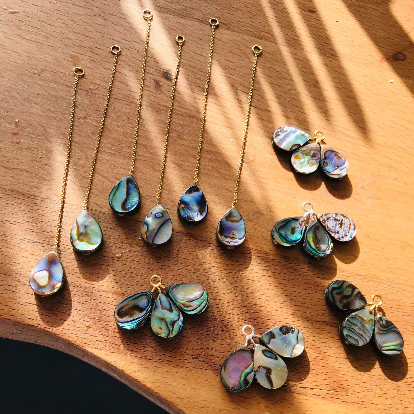 Abalone Paua Ohrringe