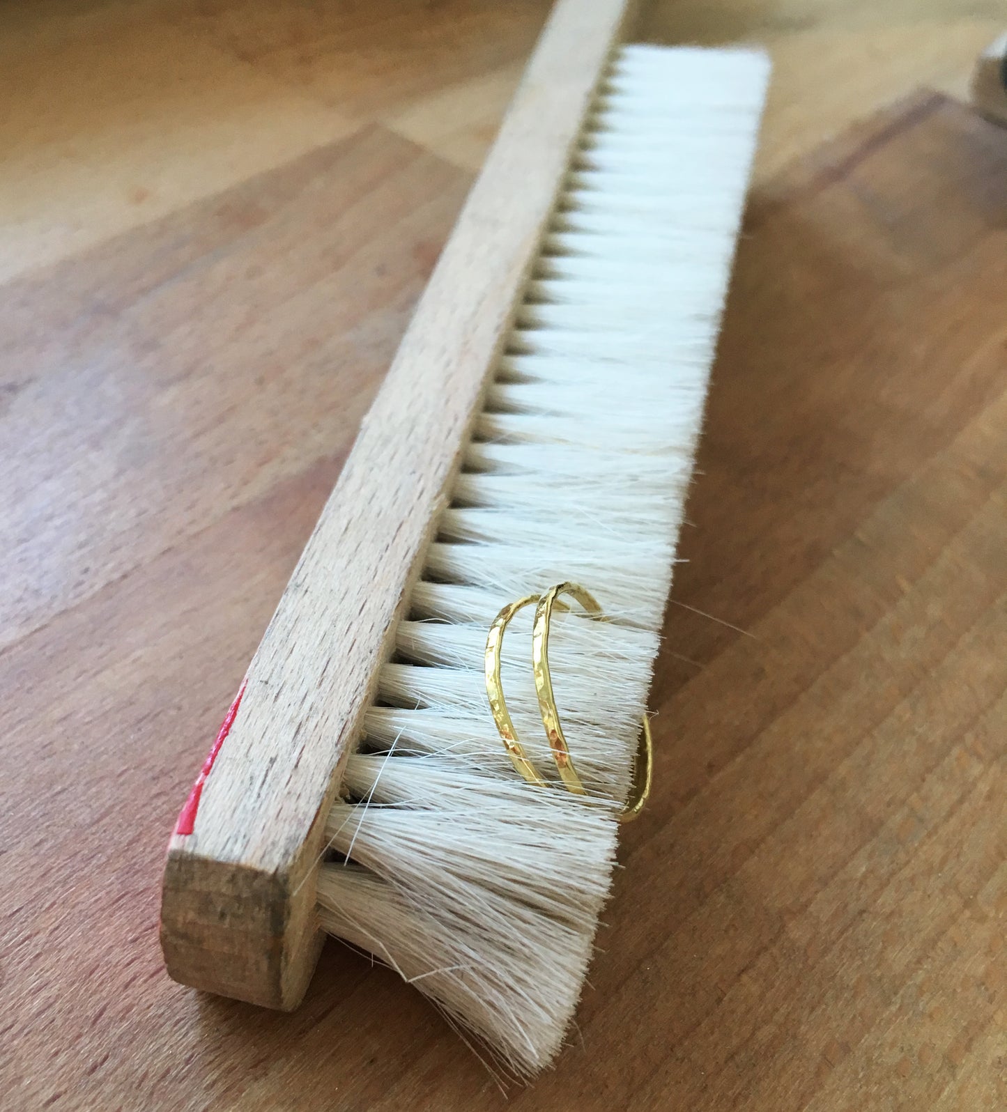 Feiner Doppel Ring gold