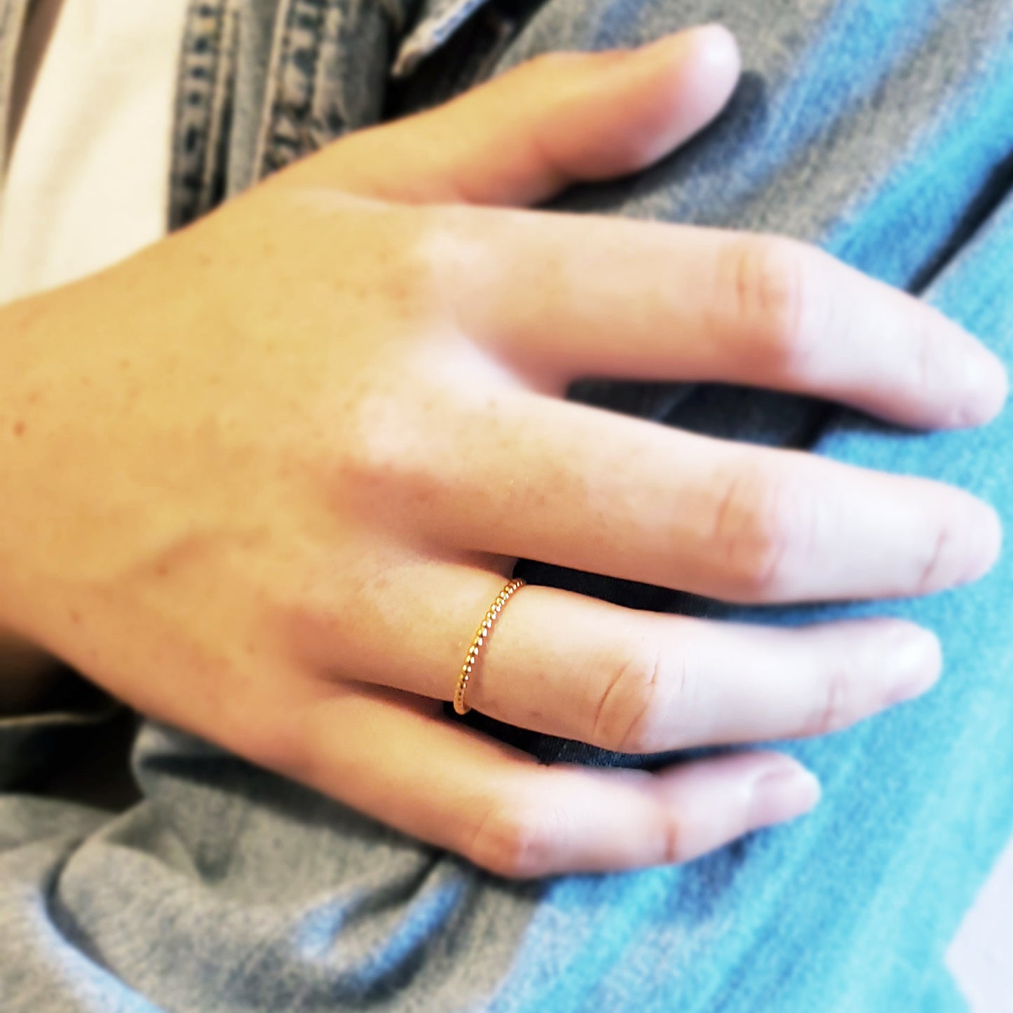 Ring fein gold