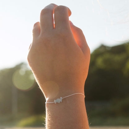 Aquamarin Armband silber
