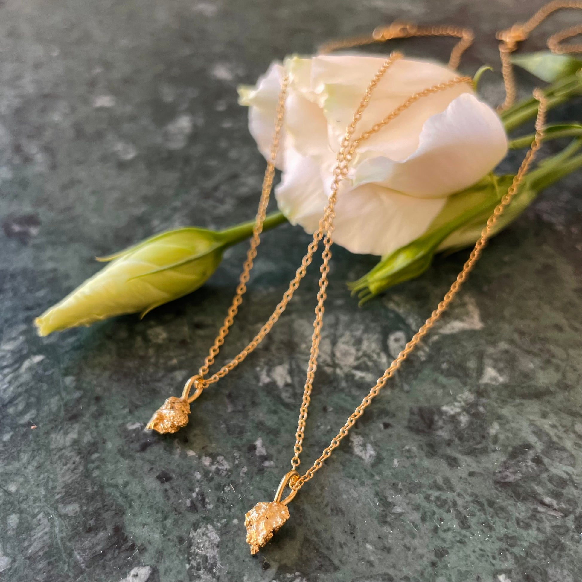 Gold Nugget Kette