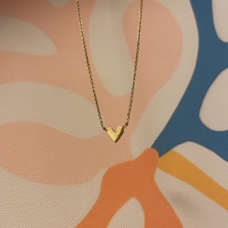 Halskette Herz gold