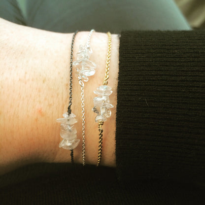 Rosenquarz Armband